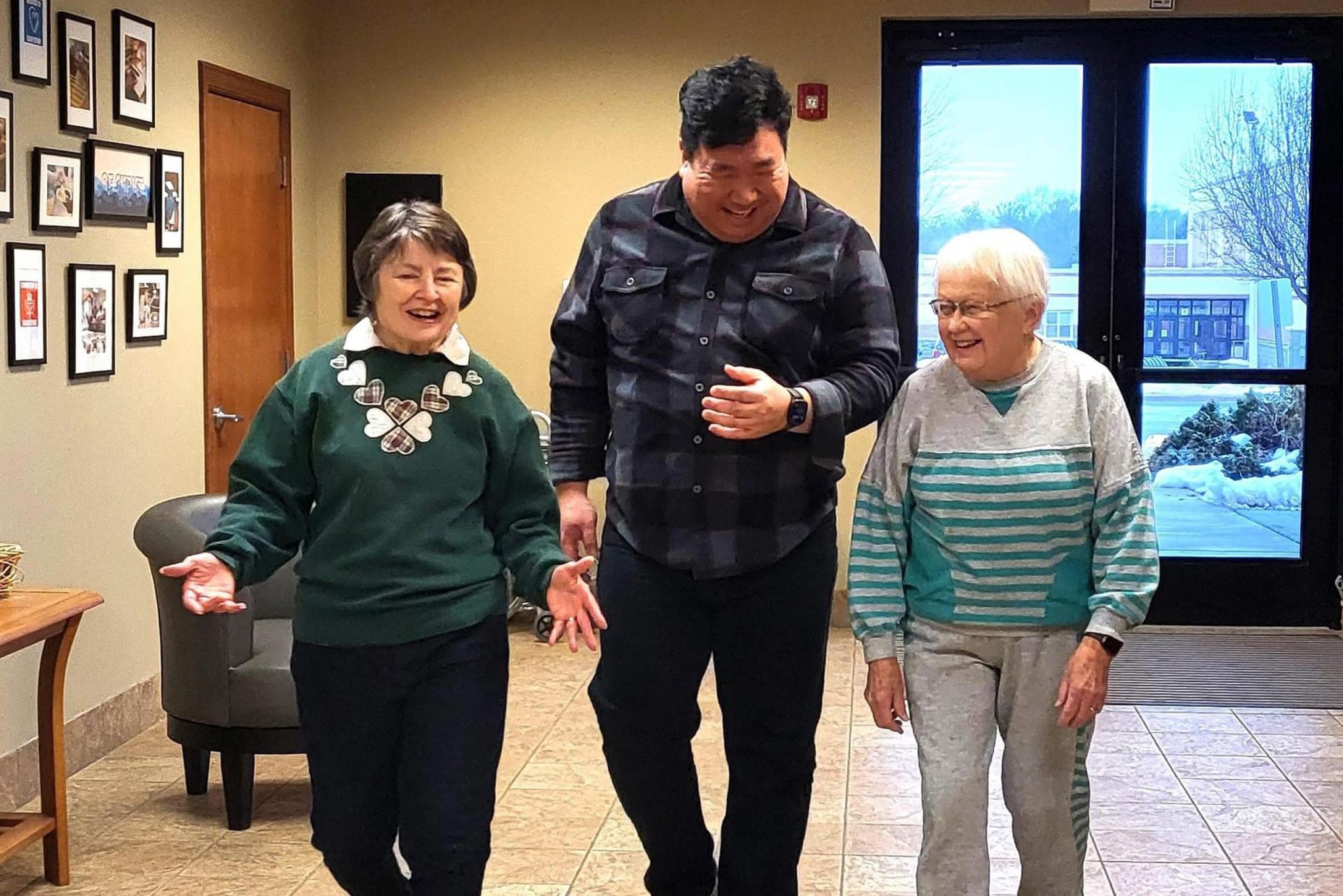 Marilyn Eyster at her Church Move 4 Mission walking event.