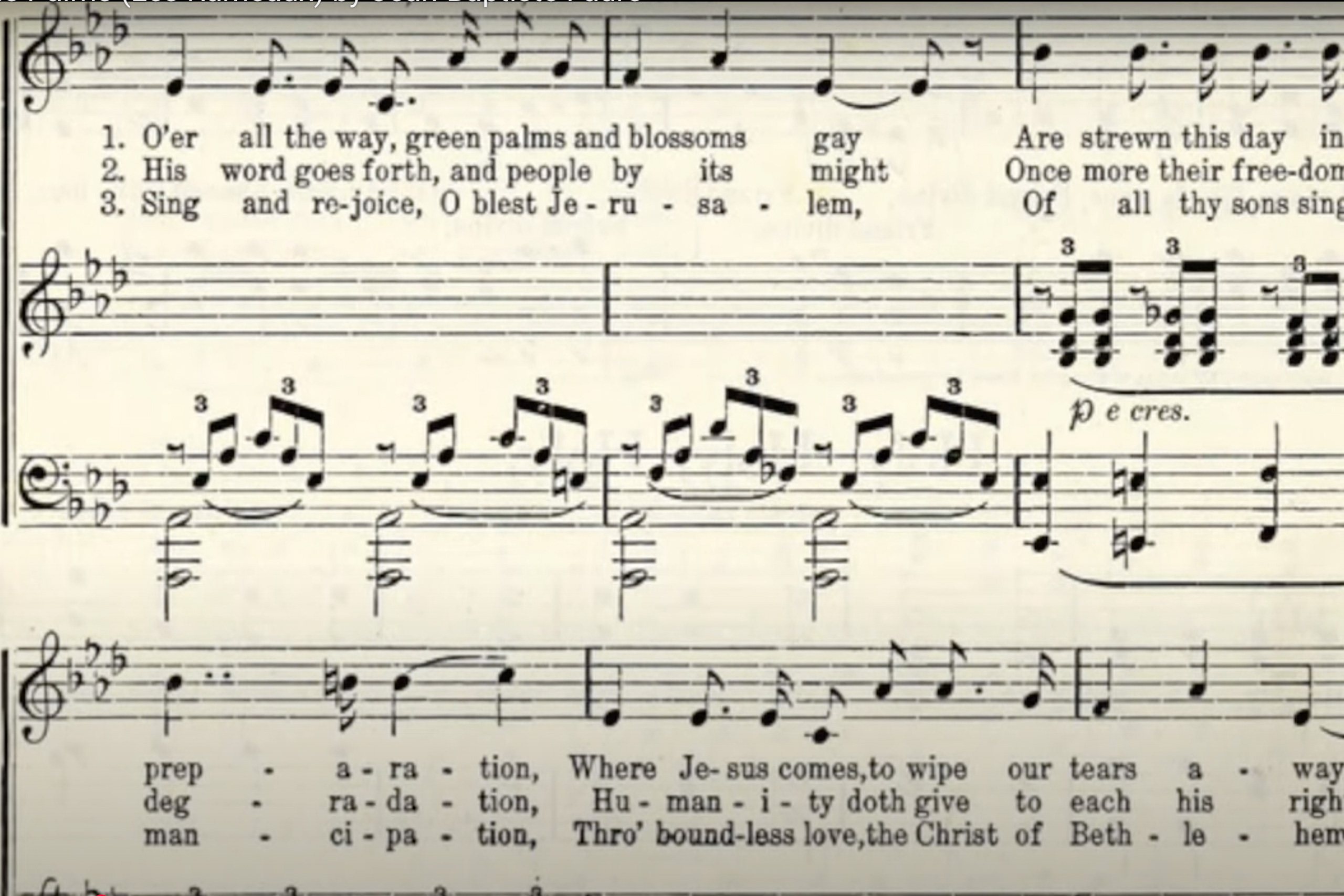 sheet music